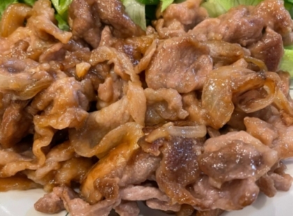 ★ワンパン 一人 豚生姜焼き★