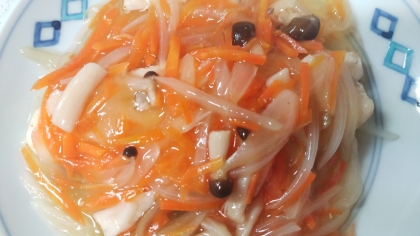 ほっこりପ(⑅ˊᵕˋ⑅)ଓ白身魚の野菜あんかけ