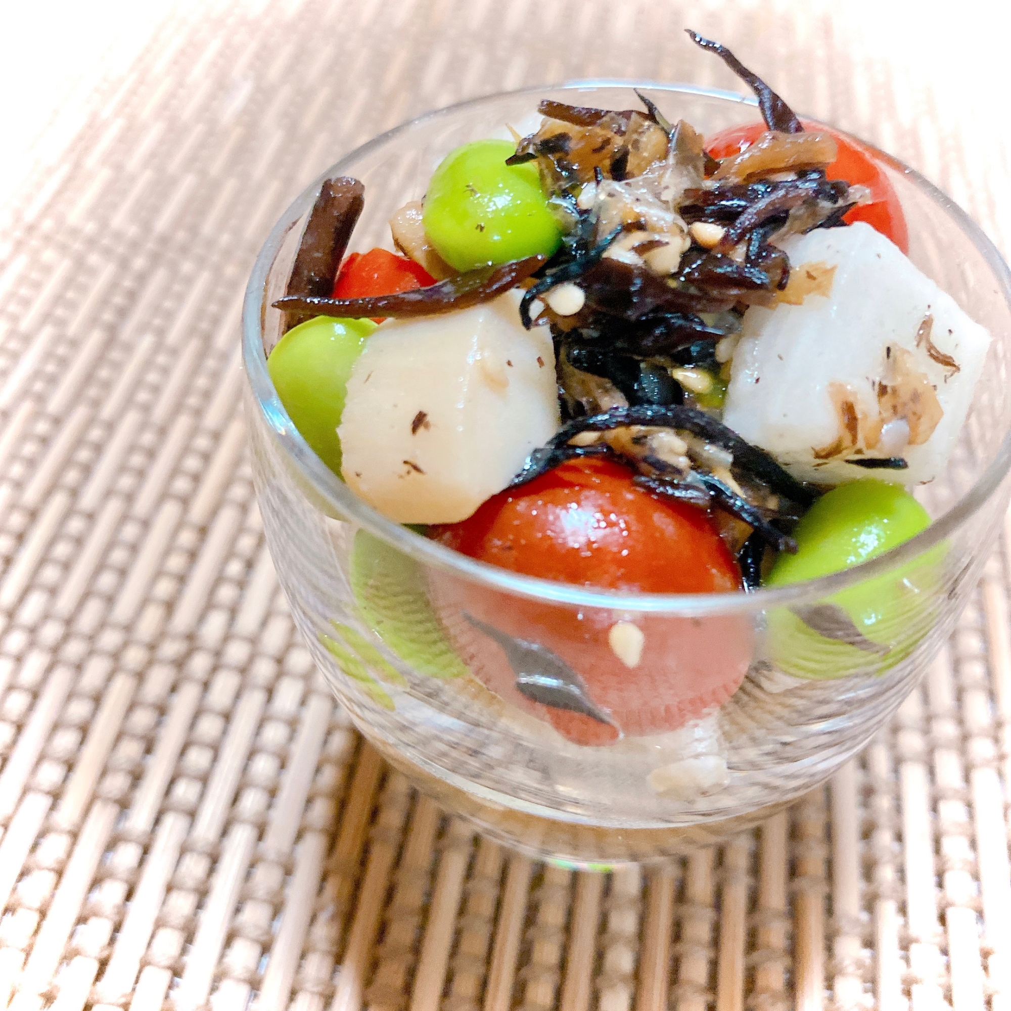 まごわやさしい ネバネバ長芋とひじきのサラダ レシピ 作り方 By にゃんぺこ 楽天レシピ