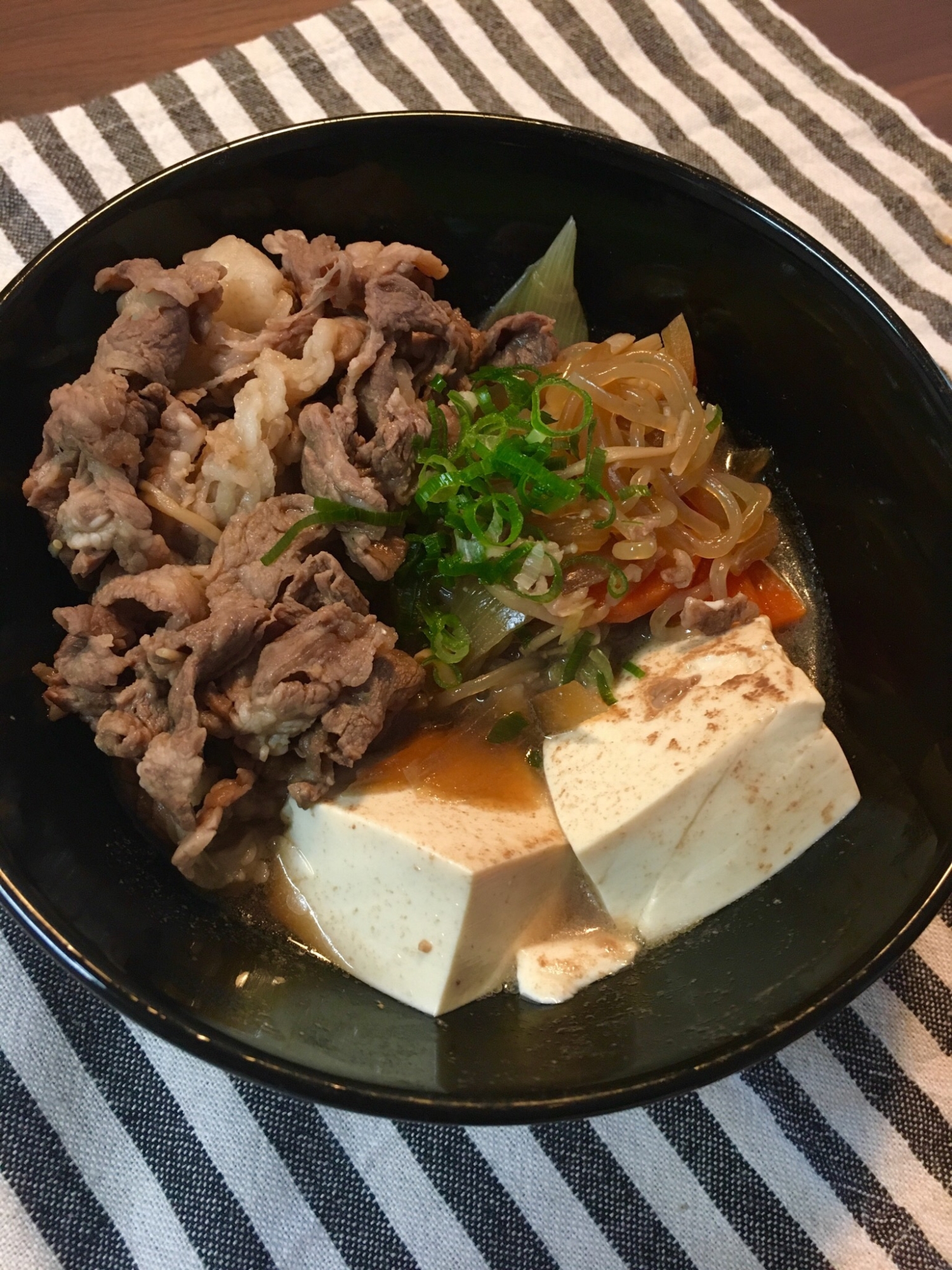 味が染みてる〜すき焼き風煮