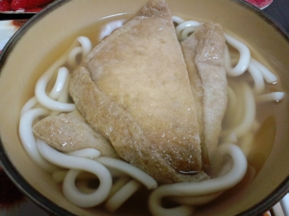 関西風きつねうどん