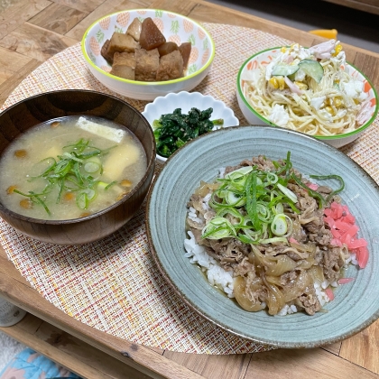 簡単ささっと作れました！ごちそうさまでした(*^^*)