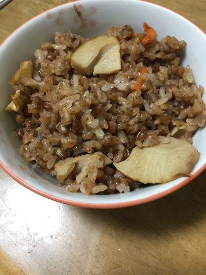 ★たけのこ★炊き込みご飯（白だし使用）