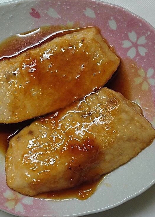 簡単!!すき焼きのたれでメカジキの照り焼き