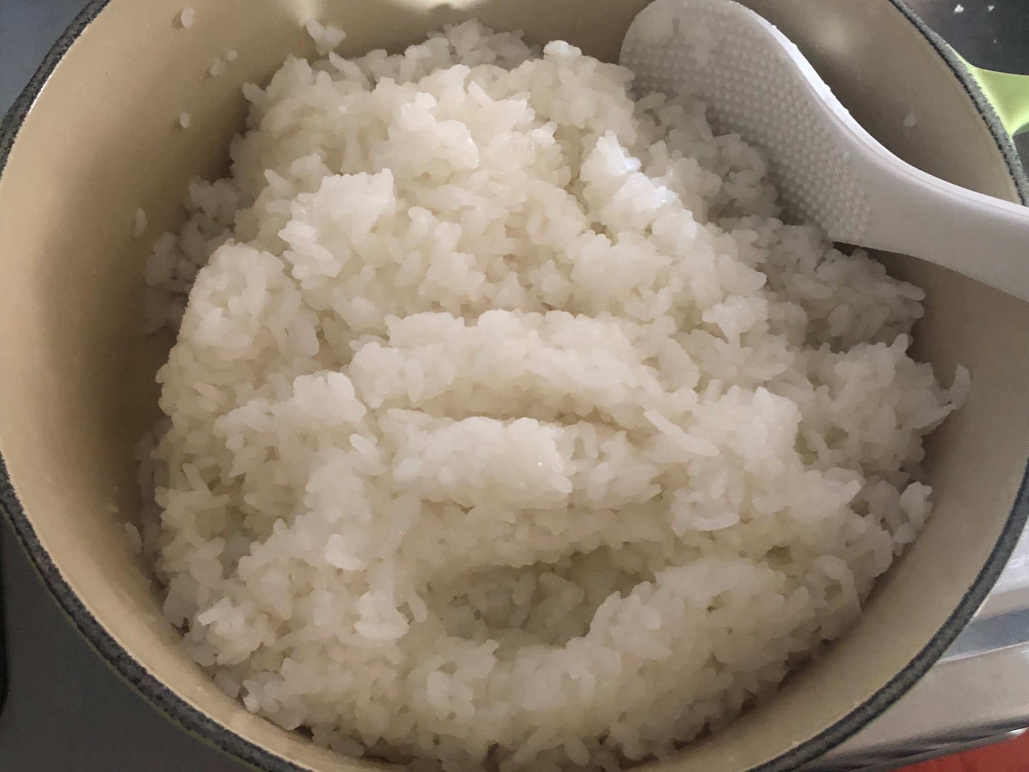 鍋で白米を炊く！
