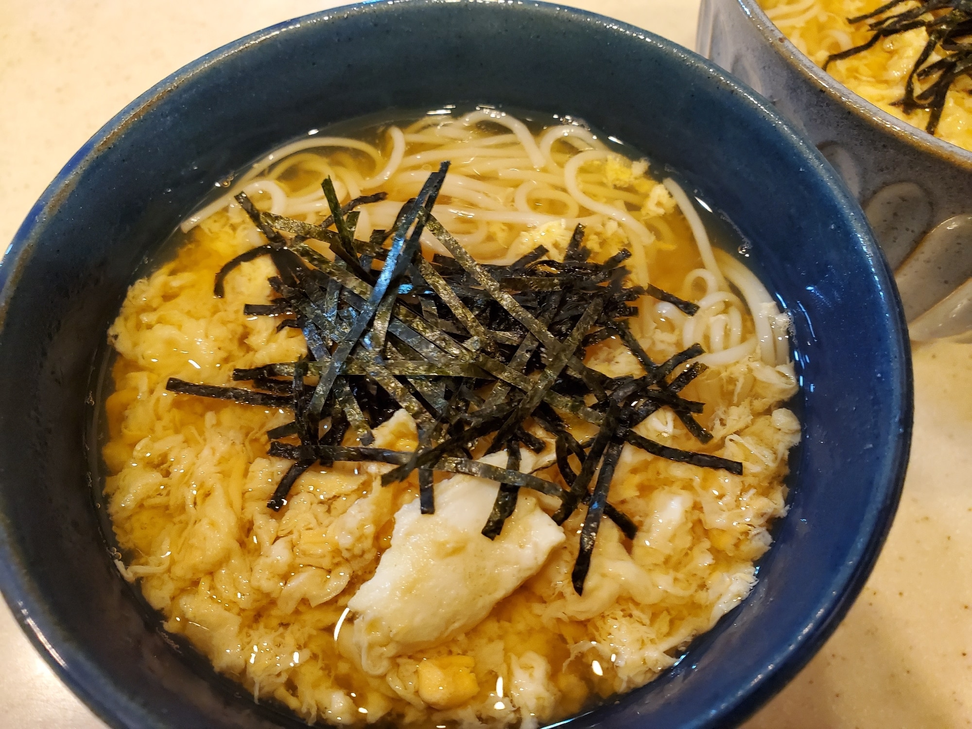 ポカポカかきたまにゅうめん！ほっこり優しい味 レシピ・作り方 by ヨギーニ｜楽天レシピ