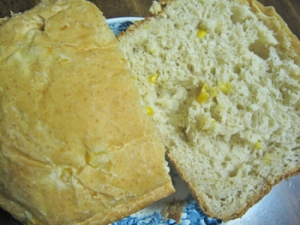 HBで中力粉ともち粉を使った基本のパン