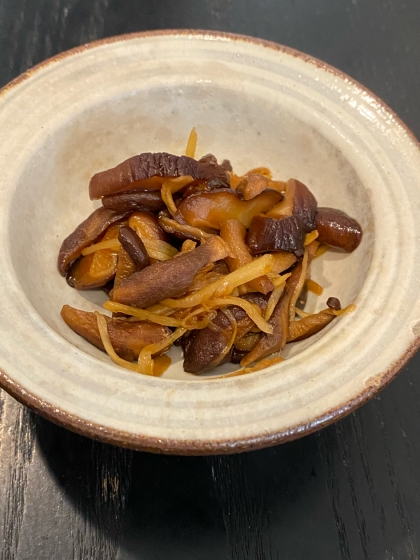 味がしみていて、甘辛くてとても美味しかったです！
今回は椎茸でしたが、また、いろいろなきのこで試してみたいと思いました！
ありがとうございました！
