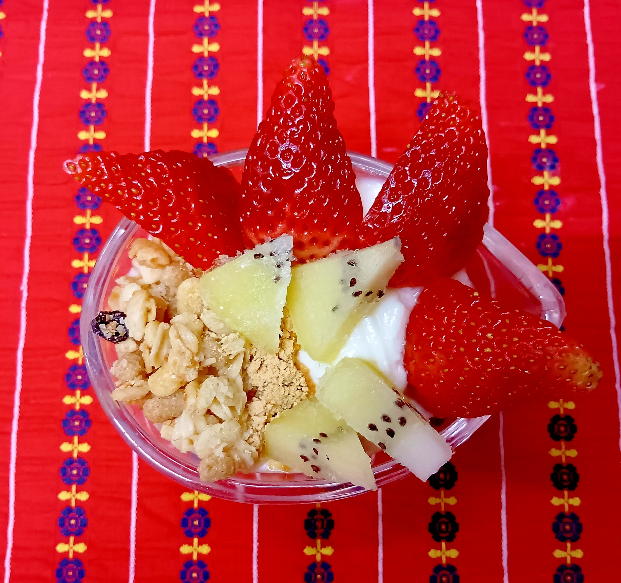 苺のヨーグルトその2