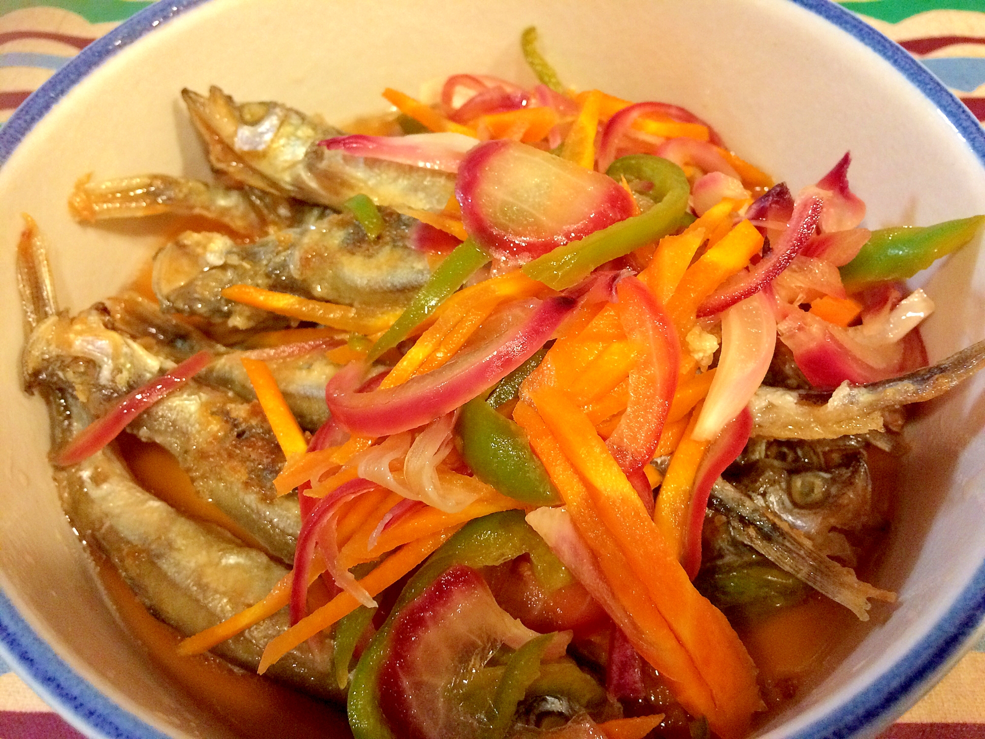 子持ちししゃもの南蛮漬け レシピ 作り方 By セレナまま 楽天レシピ