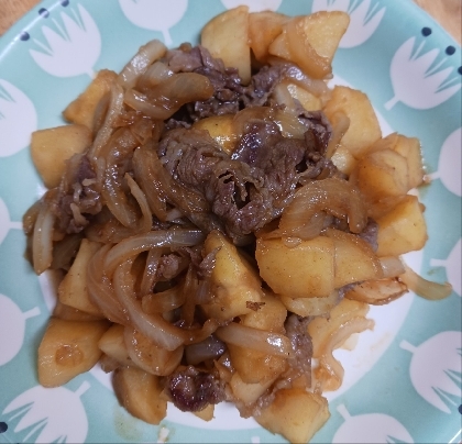 ストウブ鍋で。醤油麹の肉じゃが