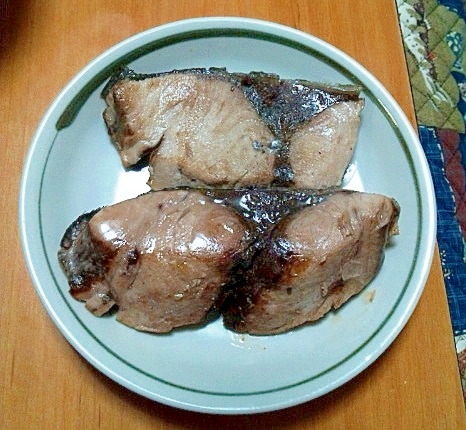 ぶりの塩だれ風味焼き