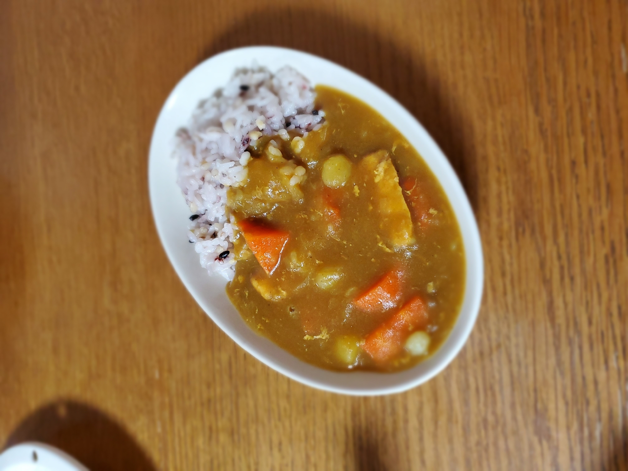 むね肉の圧力鍋カレー