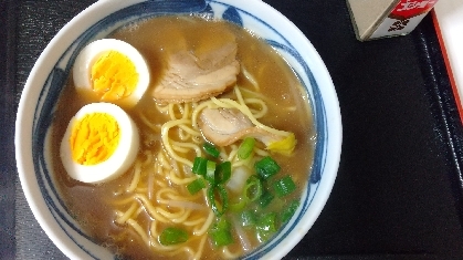 ミックス野菜で醤油ラーメン