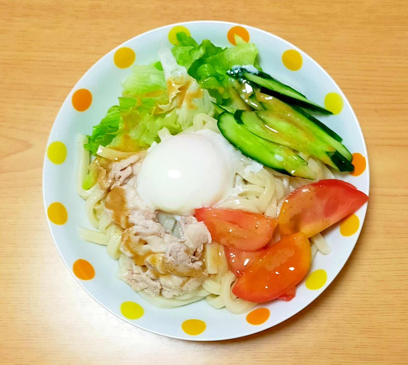 冷しゃぶサラダうどん