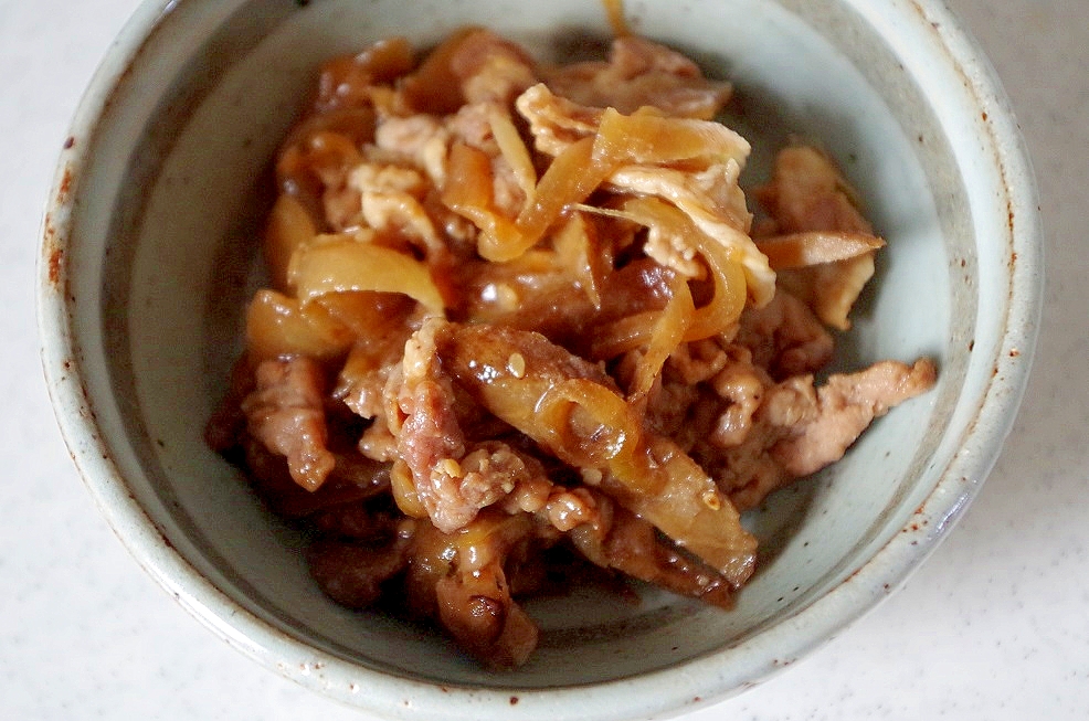 豚こま肉で節約料理♪豚しぐれ煮