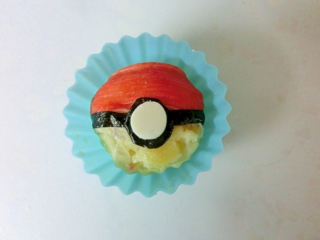 ポケモンキャラ弁 モンスターボールのポテトサラダ レシピ 作り方 By Naru999 楽天レシピ ポケモンキャラ弁 モンスターボールのポテトサラダ レシピ 作り方 By Naru999 楽天レシピ
