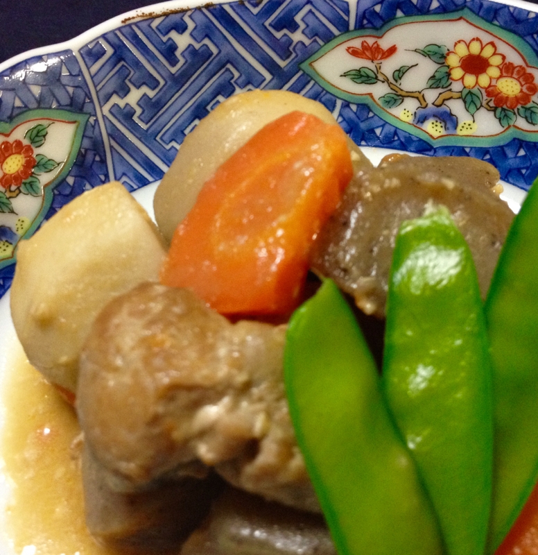 鶏もも肉と里芋で＊田舎風みそ煮