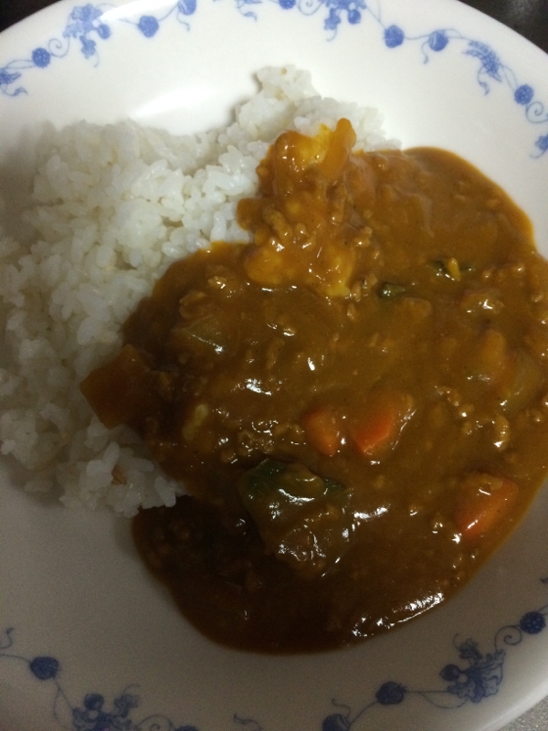 カボチャカレー（≧∇≦）