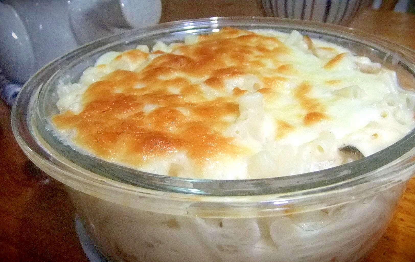 国産チーズでペンネグラタン