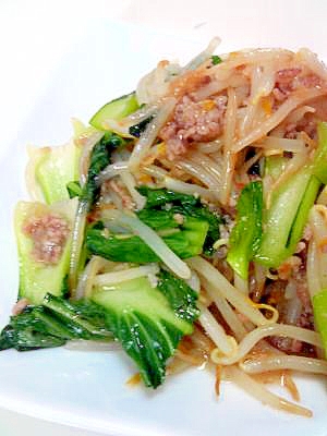 チンゲン菜 もやし 中華炒め レシピ 作り方 By まめつぶすけ 楽天レシピ チンゲン菜 もやし 中華炒め レシピ 作り方 By まめつぶすけ 楽天レシピ