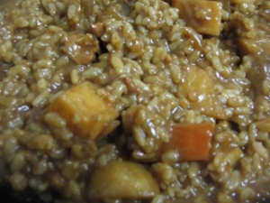 ごろごろ野菜のカレー炒めご飯