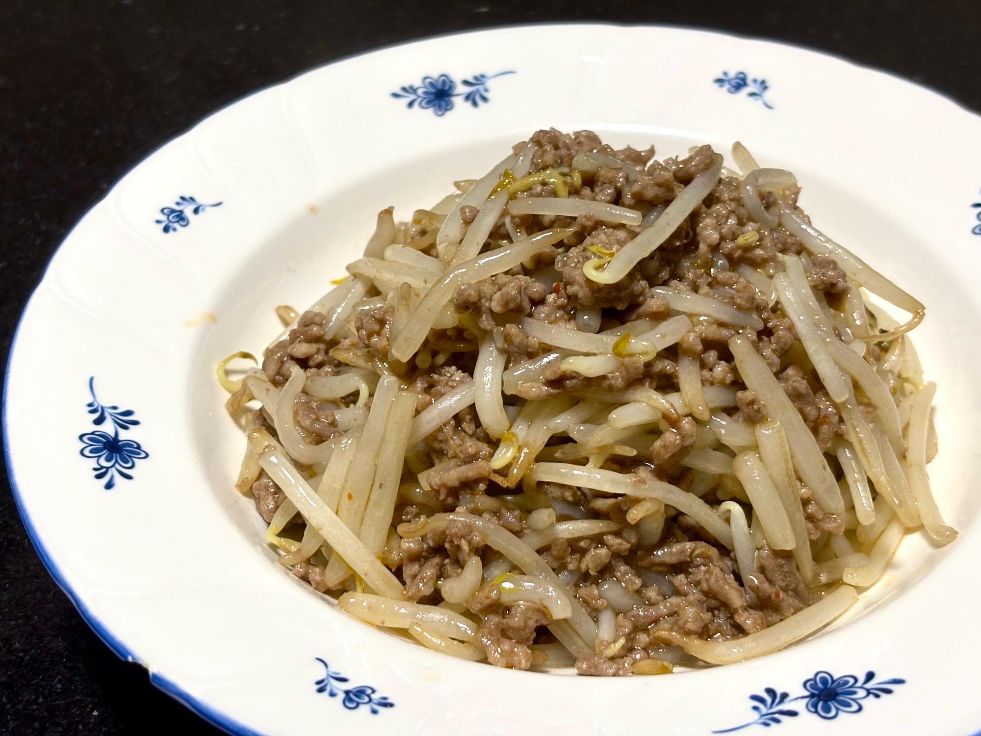 節約料理!もやしとミンチのシャキッと辛味炒め☆