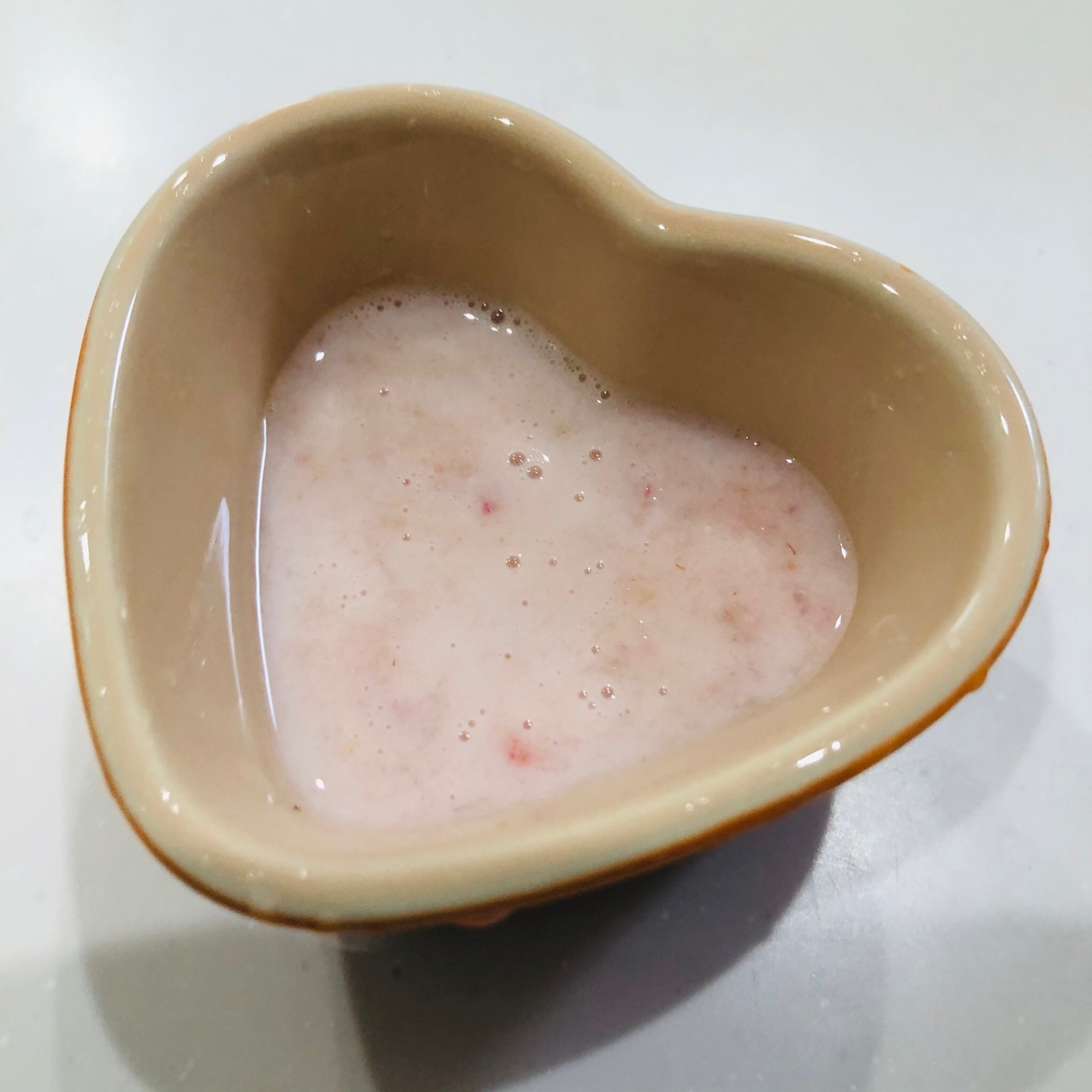 フォローアップミルクでいちごミルク 離乳食 レシピ 作り方 By Yzyz228 楽天レシピ