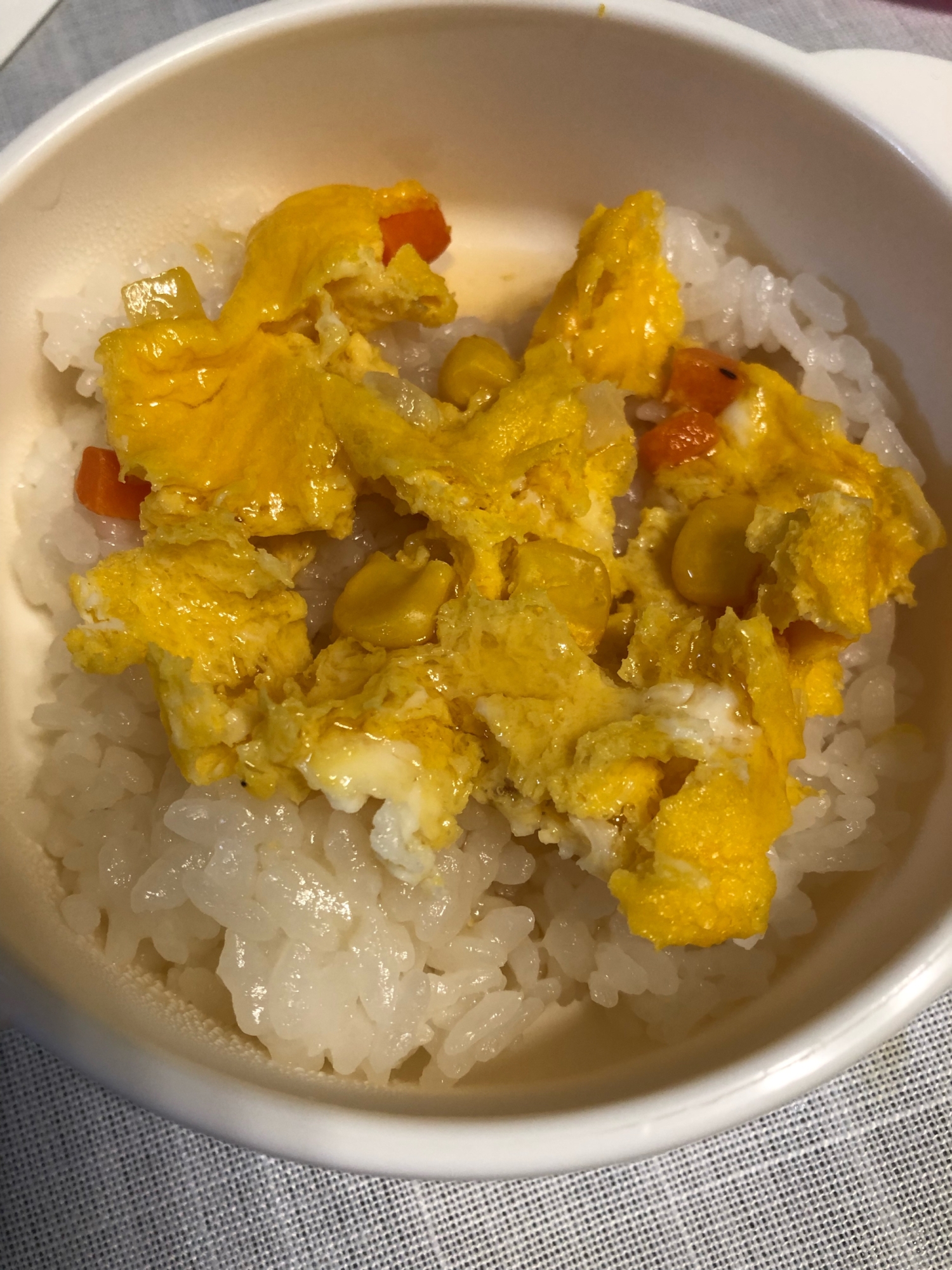 【離乳食完了期】天津飯風ごはん