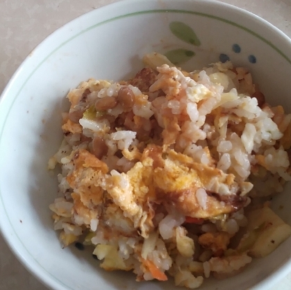 納豆が温かくなって、美味しかったです。子どもも喜んで食べてくれました。