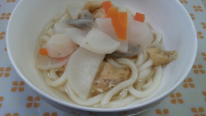 こんにちは♪
今日はとても寒いので、温かいこちらのけんちんうどんを作ってみました^-^子供たちも美味しそうに食べていました♪ご馳走さまでした☆また作りますね