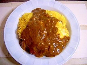 のせるだけマヨオムカレー