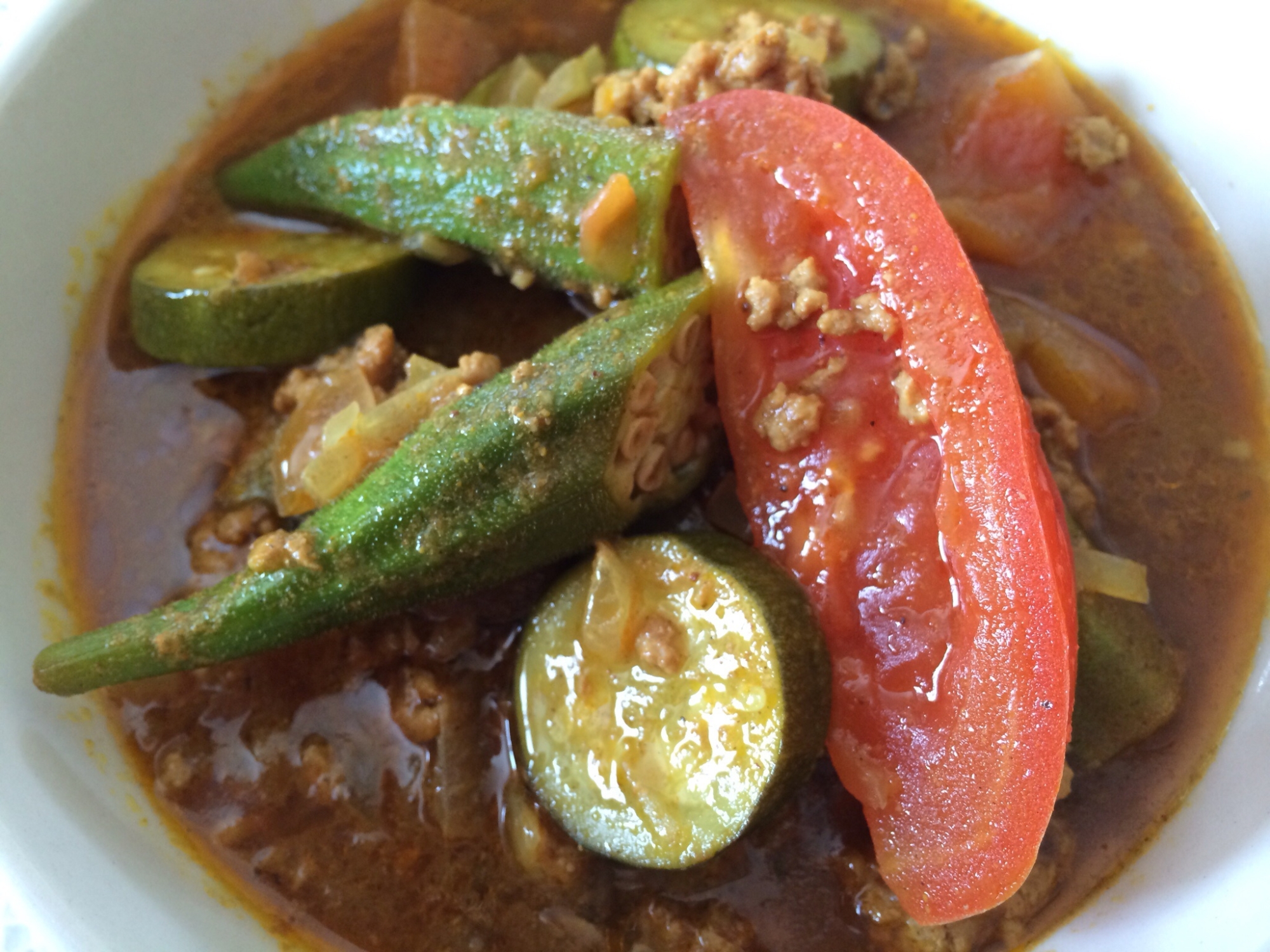 ルー無し 本格的な夏野菜カレー