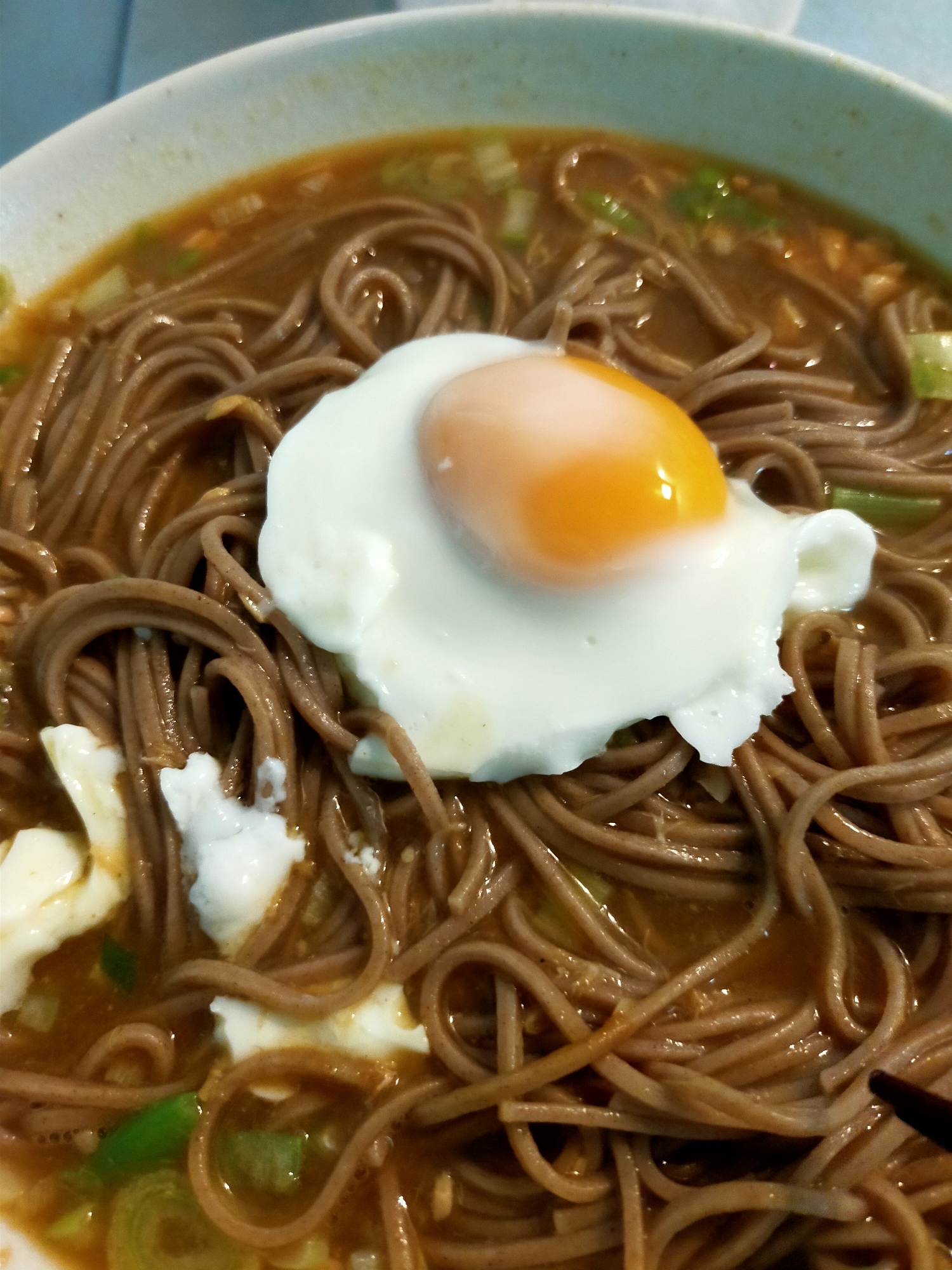 とろ〜り美味しい、時短カレーそば