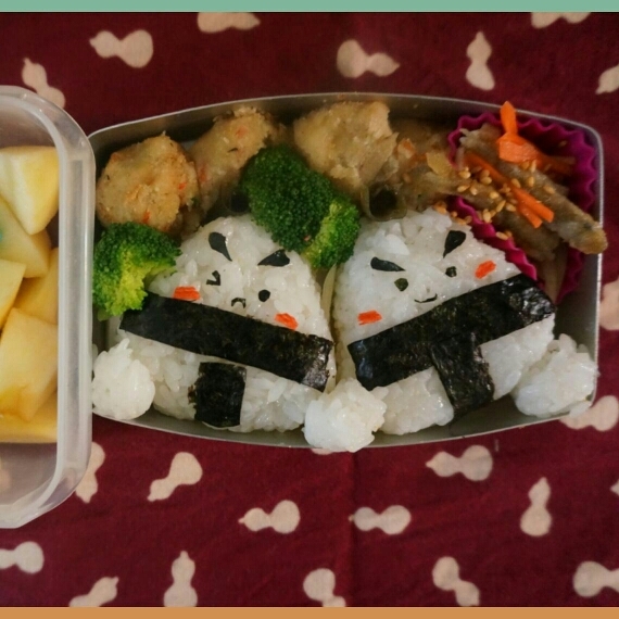 キャラ弁 おすもうさんおにぎり レシピ 作り方 By Daikonchang 楽天レシピ
