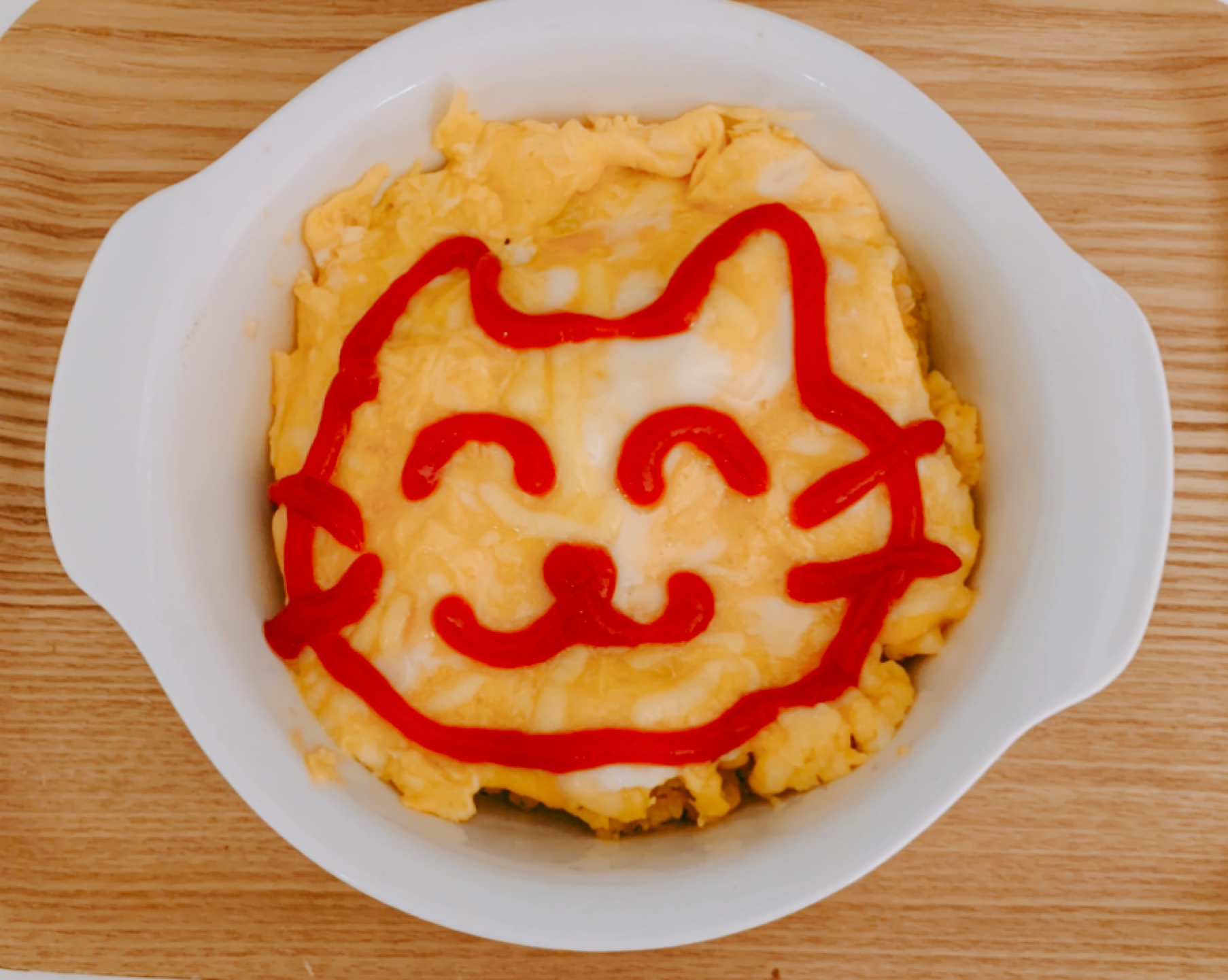 お子様オムライス レシピ 作り方 By Kaaちゃん 楽天レシピ