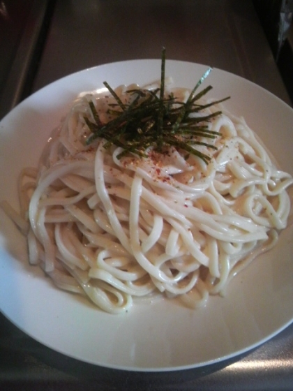 すぐに食べる冷やし酢うどん