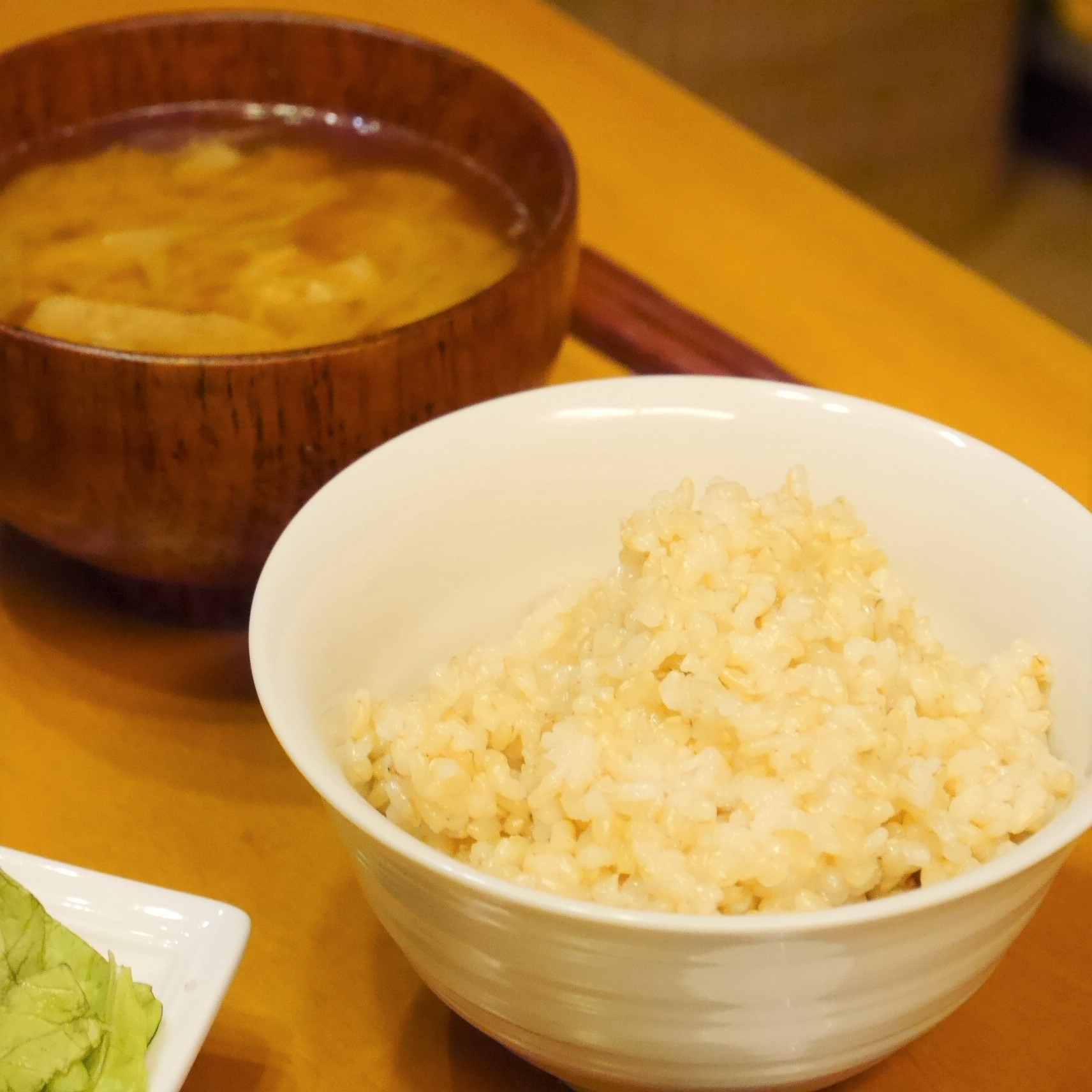 圧力鍋で簡単 コツのいらない玄米の炊き方 レシピ 作り方 By Yunachi 楽天レシピ