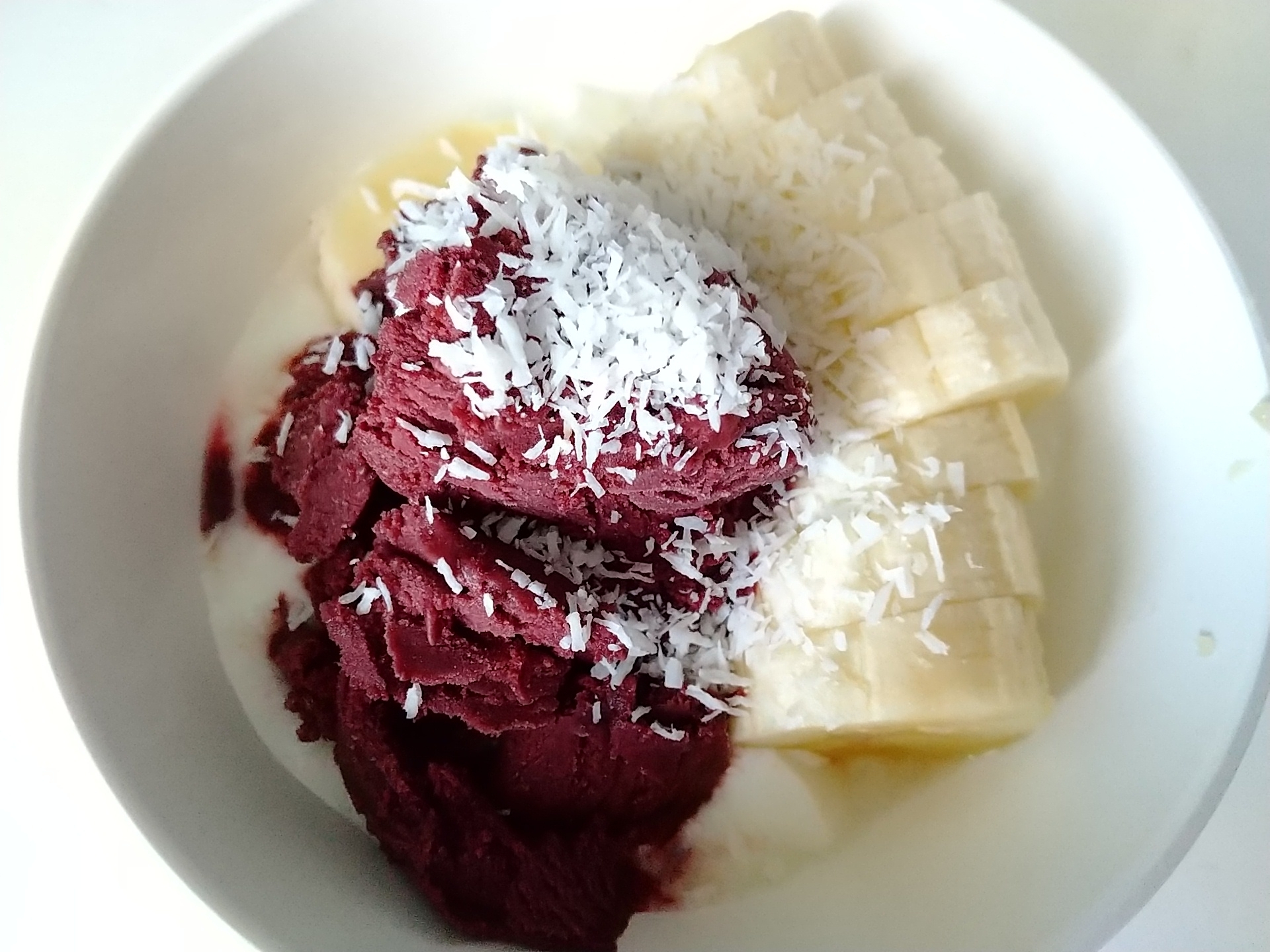 ココナッツ★アサイーヨーグルト