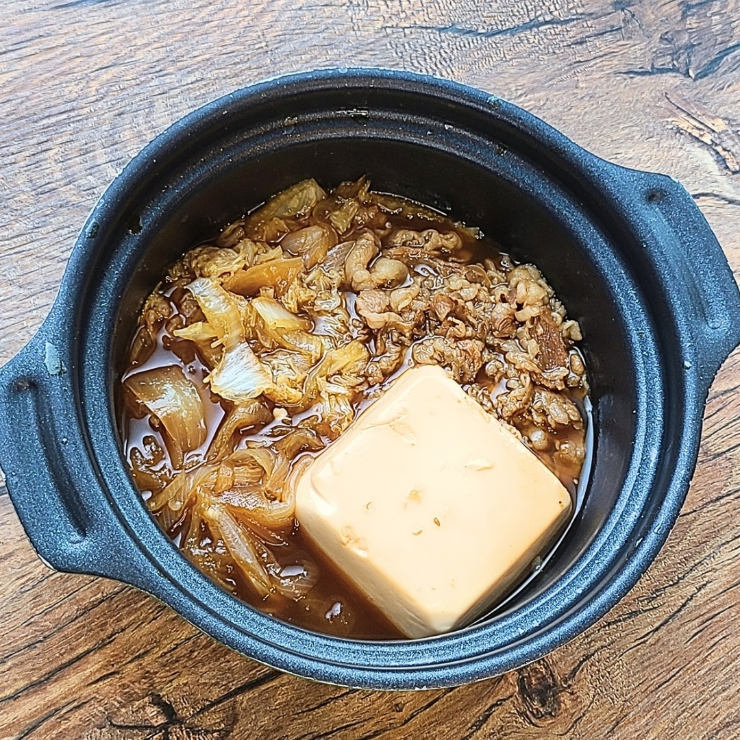 牛丼の具アレンジ　すき焼き