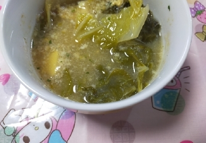 白菜味噌汁