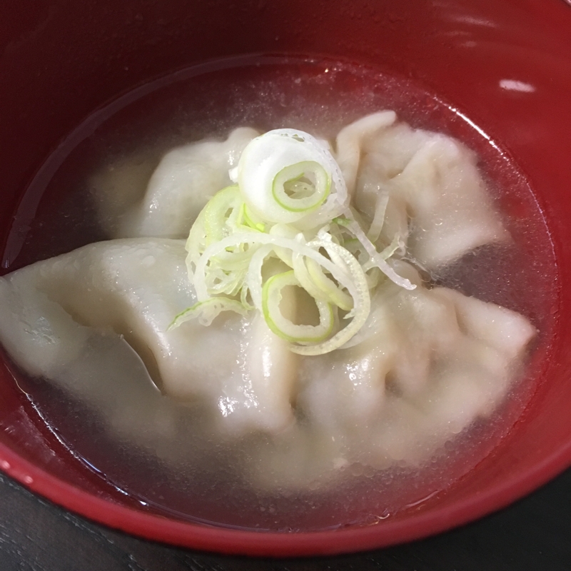 たった5分 冷凍餃子でスープ レシピ 作り方 By ニャン子７７ 楽天レシピ
