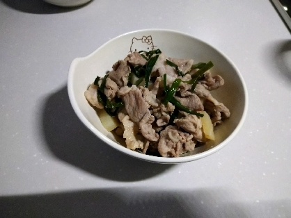 炒めて香ばしく♡大根と豚肉とにらの中華風炒め煮
