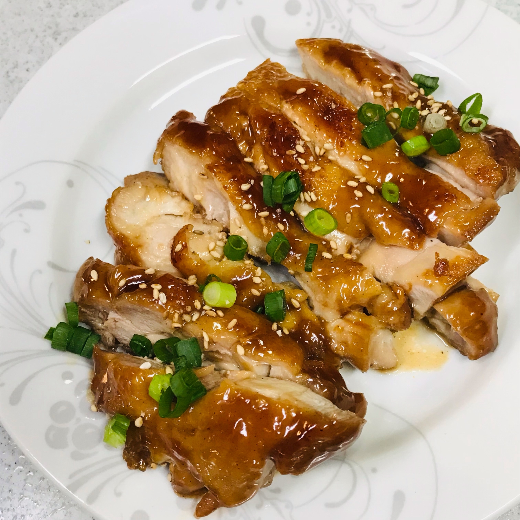 鶏もも肉の甘辛照り焼き