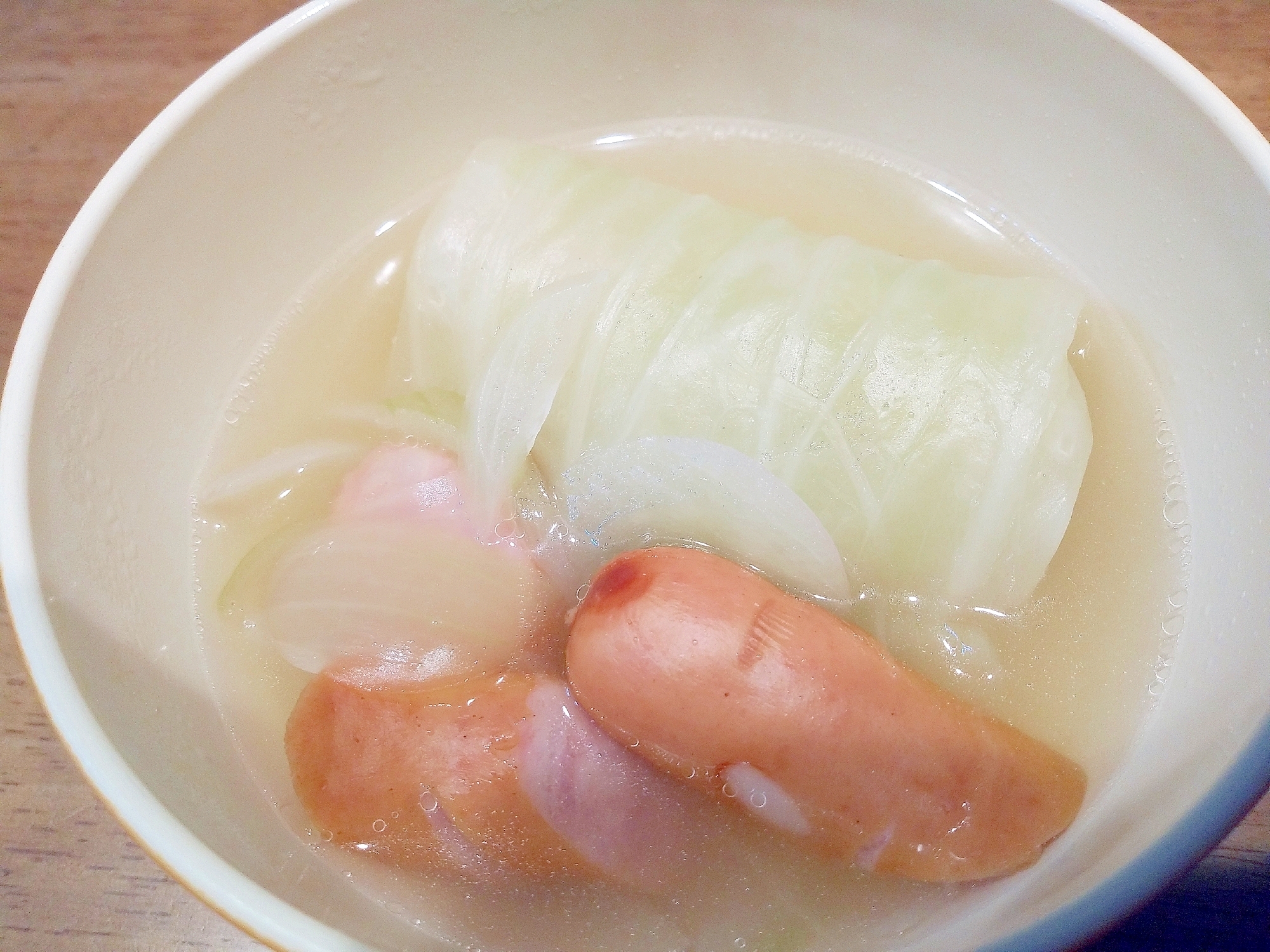 冷凍ロールキャベツのコンソメスープ煮☆