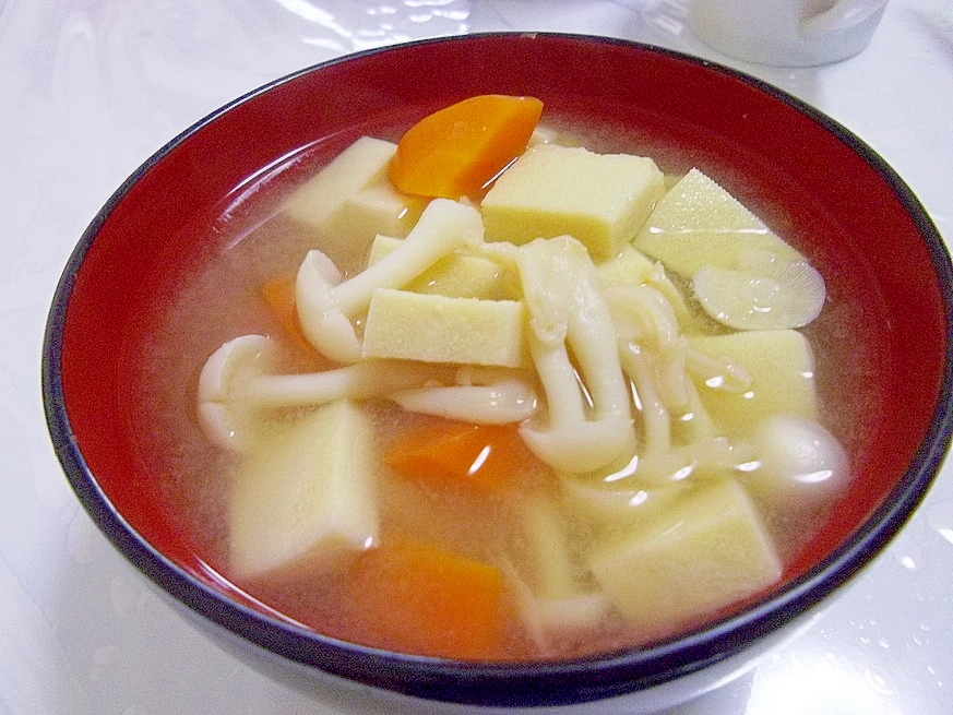 ブナピーのみそ汁