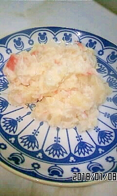 簡単♪カニカマポテトサラダ お弁当にも