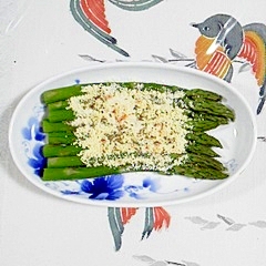 アスパラを茹でて レシピ 作り方 By 2727椿 楽天レシピ