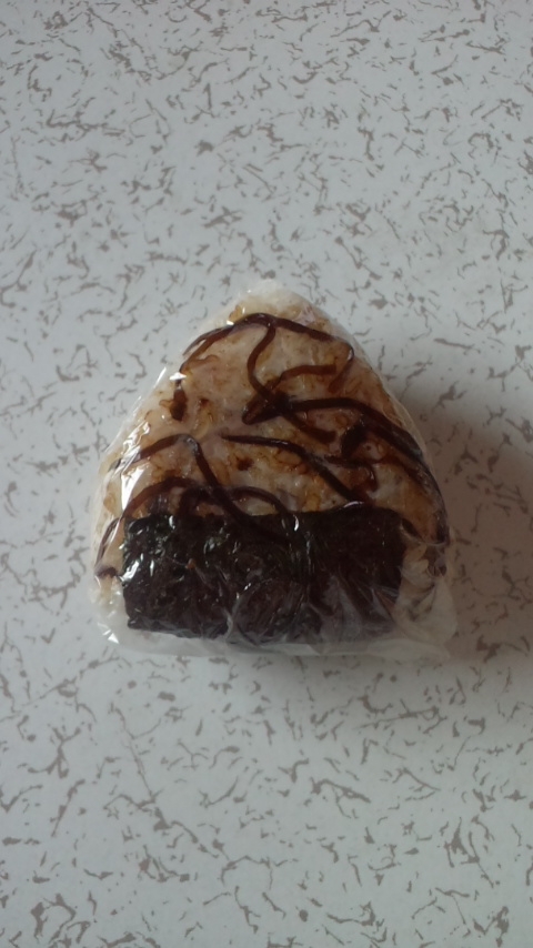 昆布と海苔の佃煮のおにぎり
