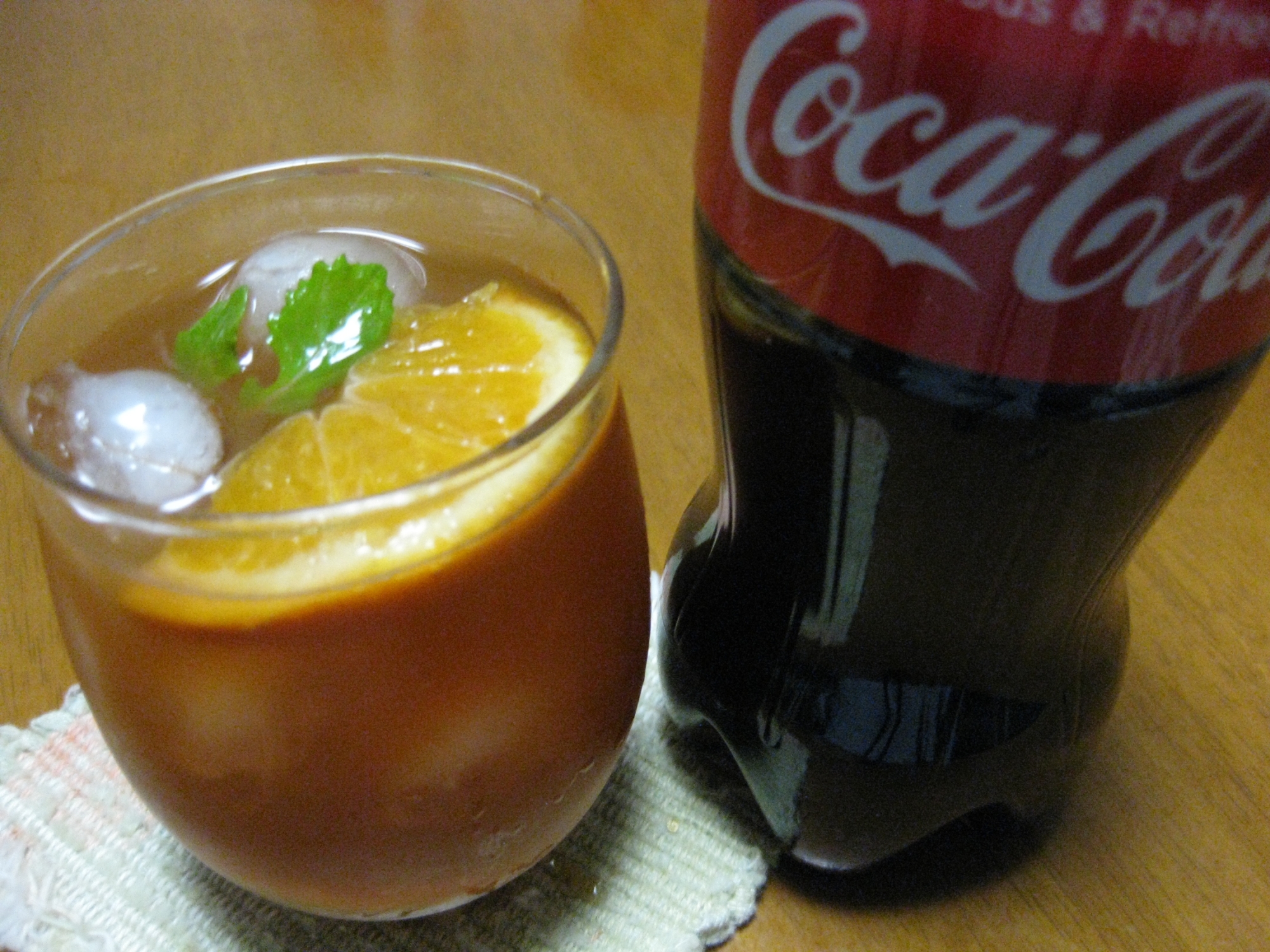 【コカ･コーラ】にんじんジュースでノンアル